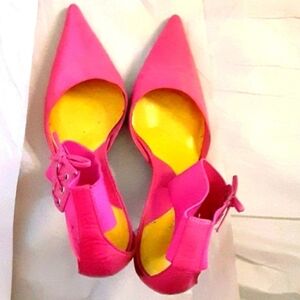 Gianni Bini Hot Pink Heels